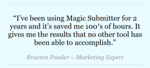 Magic Submitter Review